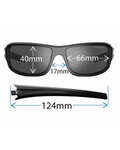 TIFOSI Cycling sunglasses - BRONX - black