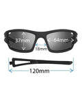 TIFOSI Cycling sunglasses - DOLOMITE 2.0 - black