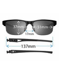 TIFOSI Cycling sunglasses - HIGHWIRE - black
