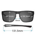 TIFOSI Cycling sunglasses - SWICK - transparent