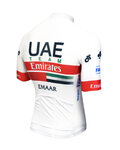 CHAMPION SYSTEMS Cycling short sleeve jersey - UAE 2019  - white/red