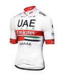 CHAMPION SYSTEMS Cycling short sleeve jersey - UAE 2019  - white/red