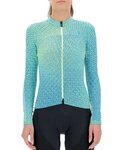 UYN Cycling winter long sleeve jersey - SPECTRE LADY WINTER - light green