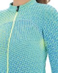 UYN Cycling winter long sleeve jersey - SPECTRE LADY WINTER - light green