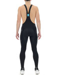 UYN Cycling long bib trousers - RIDEMILES WINTER - black