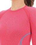 UYN Cycling long sleeve t-shirt - EVOLUTYON LADY - pink