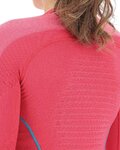 UYN Cycling long sleeve t-shirt - EVOLUTYON LADY - pink