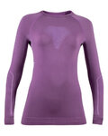 UYN Cycling long sleeve t-shirt - VISYON LADY  - purple