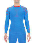 UYN Cycling long sleeve t-shirt - RESILYON  - blue/red