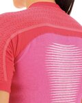 UYN Cycling short sleeve jersey - GRANFONDO LADY - pink