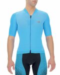 UYN Cycling short sleeve jersey - BIKING AIRWING - blue
