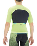 UYN Cycling short sleeve jersey - BIKING AIRWING - yellow