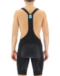 UYN Cycling bib shorts - BIKING RIDEMILES - black