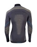 UYN Cycling long sleeve t-shirt - EVOLUTYON - black/grey