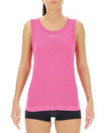 UYN Cycling sleeve less t-shirt - ENERGYON LADY - pink