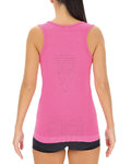 UYN Cycling sleeve less t-shirt - ENERGYON LADY - pink