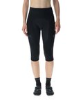 UYN Cycling 3/4 lenght shorts without bib - RIDEMILES LADY - black