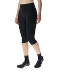 UYN Cycling 3/4 lenght shorts without bib - RIDEMILES LADY - black