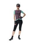 UYN Cycling 3/4 lenght shorts without bib - RIDEMILES LADY - black