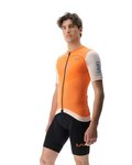 UYN Cycling short sleeve jersey - BIKING GARDA - orange