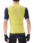 UYN Cycling short sleeve jersey - BIKING GARDA - yellow/blue