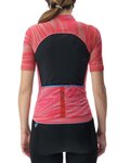 UYN Cycling short sleeve jersey - BIKING WAVE LADY - pink