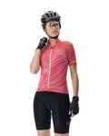 UYN Cycling short sleeve jersey - BIKING WAVE LADY - pink
