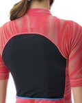 UYN Cycling short sleeve jersey - BIKING WAVE LADY - pink