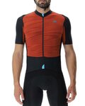 UYN Cycling short sleeve jersey - ALLROAD AEROFIT - orange/black