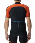 UYN Cycling short sleeve jersey - ALLROAD AEROFIT - orange/black