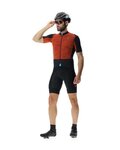 UYN Cycling short sleeve jersey - ALLROAD AEROFIT - orange/black