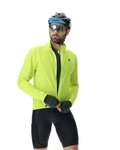UYN Cycling windproof jacket - ULTRALIGHT WIND - yellow
