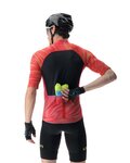 UYN Cycling gilet - ULTRALIGHT WIND - black/yellow