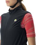 UYN Cycling gilet - ULTRALIGHT WIND LADY - black