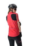 UYN Cycling gilet - ULTRALIGHT WIND LADY - pink/black