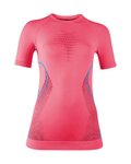 UYN Cycling long sleeve t-shirt - EVOLUTYON UW LADY - turquoise/pink