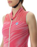 UYN Cycling sleeveless jersey - BIKING WAVE LADY - pink