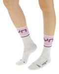 UYN Cyclingclassic socks - ONE LIGHT LADY - bordeaux/white/pink