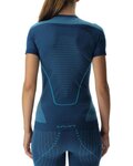 UYN Cycling short sleeve t-shirt - EVOLUTYON UW LADY - blue