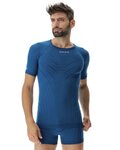 UYN Cycling short sleeve t-shirt - MOTYON - blue
