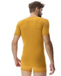 UYN Cycling short sleeve t-shirt - MOTYON - yellow
