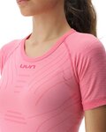 UYN Cycling short sleeve t-shirt - MOTYON LADY - pink