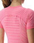 UYN Cycling short sleeve t-shirt - MOTYON LADY - pink