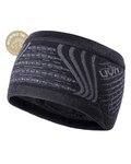 UYN Cycling headband - FUSYON MERINO - grey/black