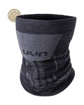 UYN Cycling neckwarmer - FUSYON MERINO - black/grey