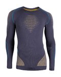 UYN Cycling long sleeve t-shirt - EVOLUTYON  - grey/yellow