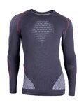 UYN Cycling long sleeve t-shirt - EVOLUTYON - white/grey