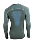 UYN Cycling long sleeve t-shirt - VISYON - blue/green