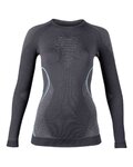 UYN Cycling long sleeve t-shirt - EVOLUTYON LADY - black/grey