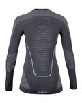 UYN Cycling long sleeve t-shirt - EVOLUTYON LADY - black/grey